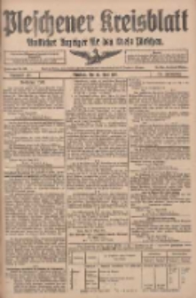 Pleschener Kreisblatt: Amtlicher Anzeiger für den Kreis Pleschen 1917.06.20 Jg.65 Nr49