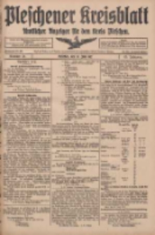 Pleschener Kreisblatt: Amtlicher Anzeiger für den Kreis Pleschen 1917.06.30 Jg.65 Nr52