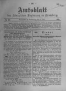 Amtsblatt der K&ouml;niglichen Preussischen Regierung zu Bromberg. 1911.05.04 No.18