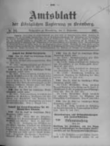 Amtsblatt der K&ouml;niglichen Preussischen Regierung zu Bromberg. 1911.09.07 No.36