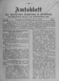 Amtsblatt der K&ouml;niglichen Preussischen Regierung zu Bromberg. 1914.01.31 No.5