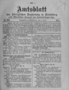 Amtsblatt der K&ouml;niglichen Preussischen Regierung zu Bromberg. 1914.06.06 No.23