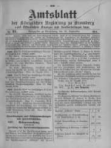 Amtsblatt der Königlichen Preussischen Regierung zu Bromberg. 1914.09.26 No.39
