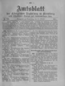 Amtsblatt der Königlichen Preussischen Regierung zu Bromberg. 1914.10.31 No.44