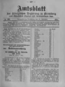 Amtsblatt der K&ouml;niglichen Preussischen Regierung zu Bromberg. 1914.11.14 No.46