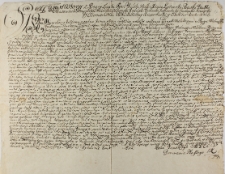 Uniwersał Augusta II do zwolennik&oacute;w i przeciwnik&oacute;w z 1705 roku