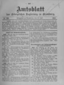 Amtsblatt der Königlichen Preussischen Regierung zu Bromberg. 1912.07.18 No.29