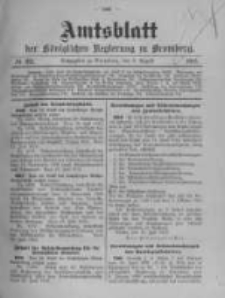 Amtsblatt der K&ouml;niglichen Preussischen Regierung zu Bromberg. 1912.08.08 No.32