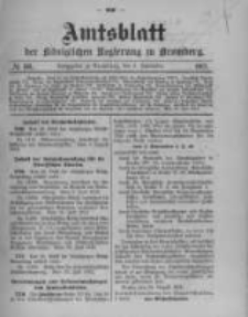 Amtsblatt der K&ouml;niglichen Preussischen Regierung zu Bromberg. 1912.09.05 No.36