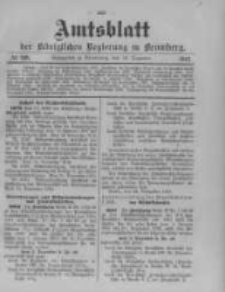 Amtsblatt der K&ouml;niglichen Preussischen Regierung zu Bromberg. 1912.12.12 No.50
