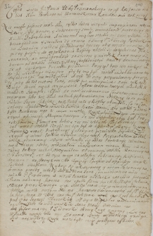 Copia listu Im Pana wdy poznańskiego [Stanisław Leszczyński], to iest Responsu na list xciu biskupowi warmińskiemu, kanclerzowi w. koron. [Andrzej Chryzostom Załuski]