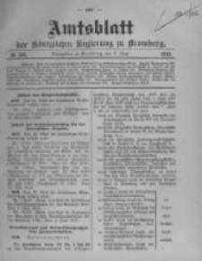 Amtsblatt der K&ouml;niglichen Preussischen Regierung zu Bromberg. 1910.06.09 No.23