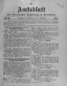 Amtsblatt der K&ouml;niglichen Preussischen Regierung zu Bromberg. 1910.09.01 No.35