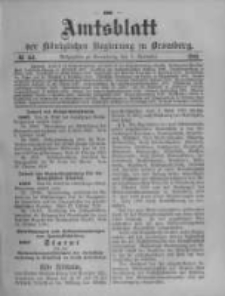 Amtsblatt der K&ouml;niglichen Preussischen Regierung zu Bromberg. 1910.11.03 No.44