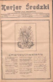 Kurjer Średzki: niezależne pismo polsko-katolickie: organ publikacyjny dla wszystkich urzęd&oacute;w w powiecie średzkim 1932.03.26 R.2 Nr35