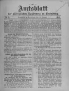 Amtsblatt der K&ouml;niglichen Preussischen Regierung zu Bromberg. 1913.01.18 No.3