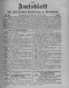 Amtsblatt der K&ouml;niglichen Preussischen Regierung zu Bromberg. 1913.06.28 No.26