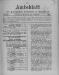 Amtsblatt der K&ouml;niglichen Preussischen Regierung zu Bromberg. 1913.09.06 No.36