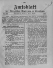 Amtsblatt der K&ouml;niglichen Preussischen Regierung zu Bromberg. 1913.10.04 No.40