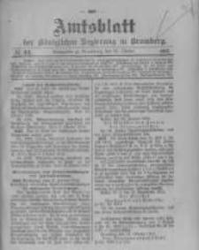 Amtsblatt der Königlichen Preussischen Regierung zu Bromberg. 1913.10.25 No.43