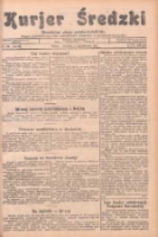 Kurjer Średzki: niezależne pismo polsko-katolickie: organ publikacyjny dla wszystkich urzęd&oacute;w w powiecie średzkim 1933.10.05 R.3 Nr115