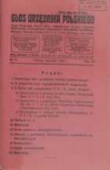 Głos Urzędnika Polskiego : organ Okręgowego Związku Stowarzyszeń i Gospodarczych Zrzeszeń Urzędników Państwowych,Samorządowych i Komunalnych Województwa Poznańskiego 08.1928 R.7 Nr8