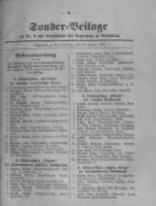 Amtsblatt der K&ouml;niglichen Preussischen Regierung zu Bromberg. 1919.01.18 No.3