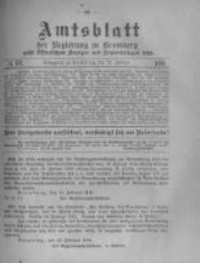 Amtsblatt der K&ouml;niglichen Preussischen Regierung zu Bromberg. 1919.02.22 No.12