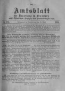 Amtsblatt der Königlichen Preussischen Regierung zu Bromberg. 1919.04.26 No.26