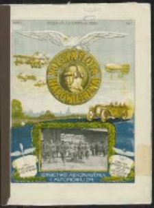 Polska Flota Napowietrzna 1. Sierpnia 1919r. Nr 1