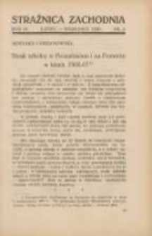 Strażnica Zachodnia: kwartalnik poświęcony sprawom Kres&oacute;w Zachodnich 1930 lipiec/wrzesień R.9 Nr3