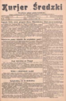 Kurjer Średzki: niezależne pismo polsko-katolickie: organ publikacyjny dla wszystkich urzęd&oacute;w w powiecie średzkim 1934.02.06 R.4 Nr14