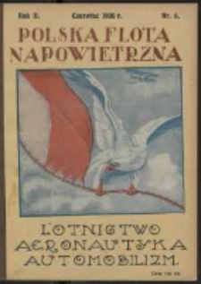 Polska Flota Napowietrzna Czerwiec 1920r. Nr 6