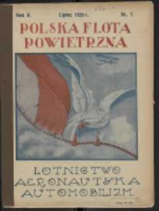 Polska Flota Napowietrzna 1. Stycznia 1920r. Nr 1