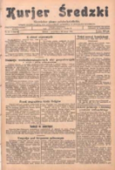 Kurjer Średzki: niezależne pismo polsko-katolickie: organ publikacyjny dla wszystkich urzęd&oacute;w w powiecie średzkim 1934.02.22 R.4 Nr21