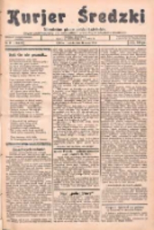 Kurjer Średzki: niezależne pismo polsko-katolickie: organ publikacyjny dla wszystkich urzęd&oacute;w w powiecie średzkim 1934.03.31 R.4 Nr37