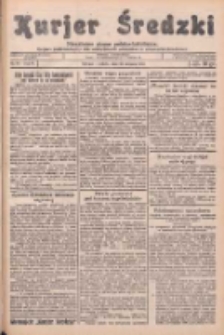 Kurjer Średzki: niezależne pismo polsko-katolickie: organ publikacyjny dla wszystkich urzęd&oacute;w w powiecie średzkim 1934.08.25 R.4 Nr96
