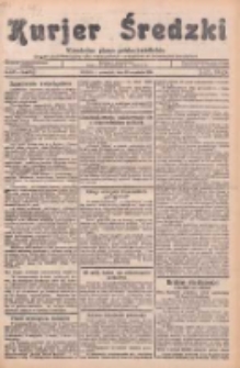 Kurjer Średzki: niezależne pismo polsko-katolickie: organ publikacyjny dla wszystkich urzęd&oacute;w w powiecie średzkim 1934.09.20 R.4 Nr107