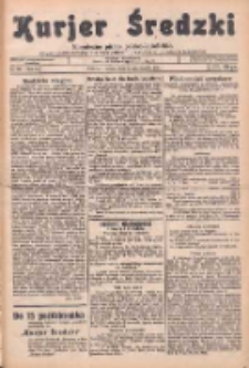 Kurjer Średzki: niezależne pismo polsko-katolickie: organ publikacyjny dla wszystkich urzęd&oacute;w w powiecie średzkim 1934.10.20 R.4 Nr120