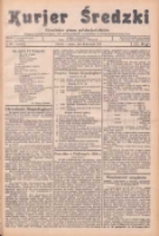 Kurjer Średzki: niezależne pismo polsko-katolickie: organ publikacyjny dla wszystkich urzęd&oacute;w w powiecie średzkim 1934.11.10 R.4 Nr129
