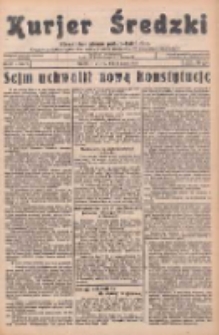 Kurjer Średzki: niezależne pismo polsko-katolickie: organ publikacyjny dla wszystkich urzęd&oacute;w w powiecie średzkim 1935.03.26 R.5 Nr37