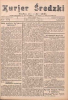 Kurjer Średzki: niezależne pismo polsko-katolickie: organ publikacyjny dla wszystkich urzęd&oacute;w w powiecie średzkim 1935.07.13 R.5 Nr81