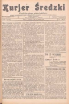 Kurjer Średzki: niezależne pismo polsko-katolickie: organ publikacyjny dla wszystkich urzęd&oacute;w w powiecie średzkim 1935.09.19 R.5 Nr110