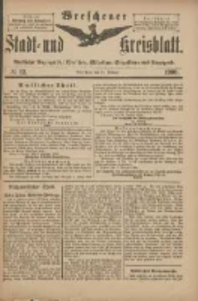 Wreschener Stadt und Kreisblatt: amtlicher Anzeiger für Wreschen, Miloslaw, Strzalkowo und Umgegend 1900.02.10 Nr12