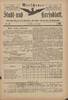 Wreschener Stadt und Kreisblatt: amtlicher Anzeiger für Wreschen, Miloslaw, Strzalkowo und Umgegend 1900.04.18 Nr31