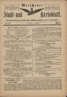 Wreschener Stadt und Kreisblatt: amtlicher Anzeiger für Wreschen, Miloslaw, Strzalkowo und Umgegend 1900.05.02 Nr35