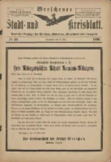 Wreschener Stadt und Kreisblatt: amtlicher Anzeiger für Wreschen, Miloslaw, Strzalkowo und Umgegend 1900.05.19 Nr40