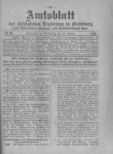 Amtsblatt der K&ouml;niglichen Preussischen Regierung zu Bromberg. 1916.02.26 No.9