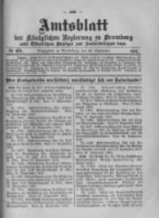 Amtsblatt der Königlichen Preussischen Regierung zu Bromberg. 1916.09.30 No.40