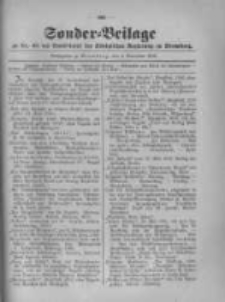 Amtsblatt der K&ouml;niglichen Preussischen Regierung zu Bromberg. 1916.11.04 No.45